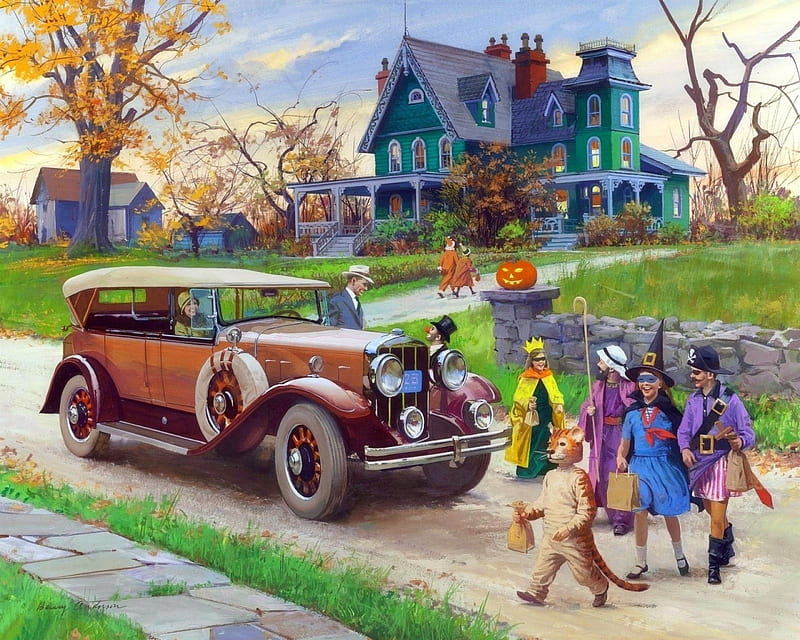 Franklin Sport Car - 1929, carros, draw and paint, halloween, people, love four seasons, Franklin 1929, attractions in dreams, retro car, HD wallpaper