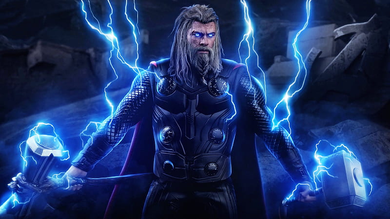 New Thor Avengers Endgame, thor, superheroes, artwork, digital-art, avengers-endgame, HD wallpaper