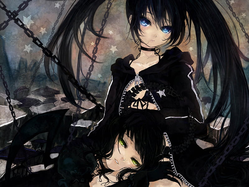 35 Most Beautiful Black Hair Anime Girls In Anime World  Gizmo Story
