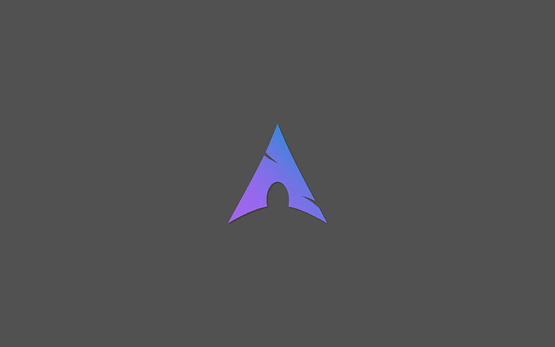 Arch Linux Linux distribution, logo, emblem, HD wallpaper