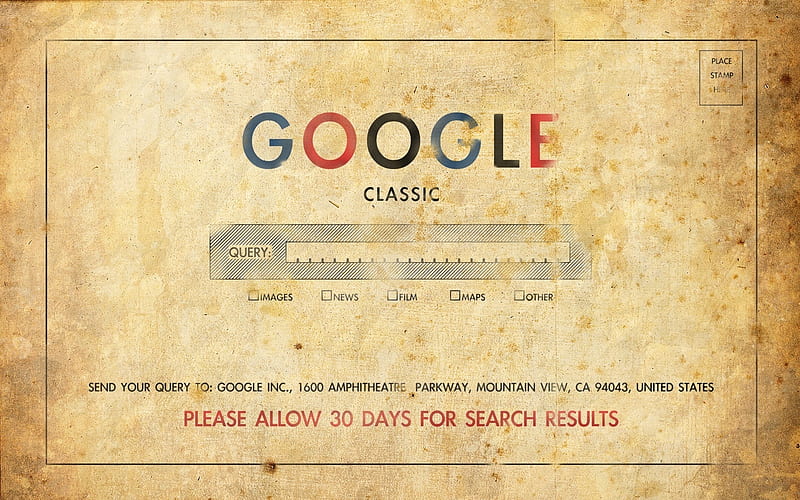 Google Classic, engine, slow, search, funny, screen, HD wallpaper