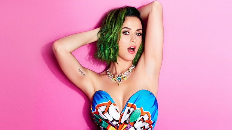 Katy Perry singer, superstars, hoot, Cosmopolitan, HD wallpaper