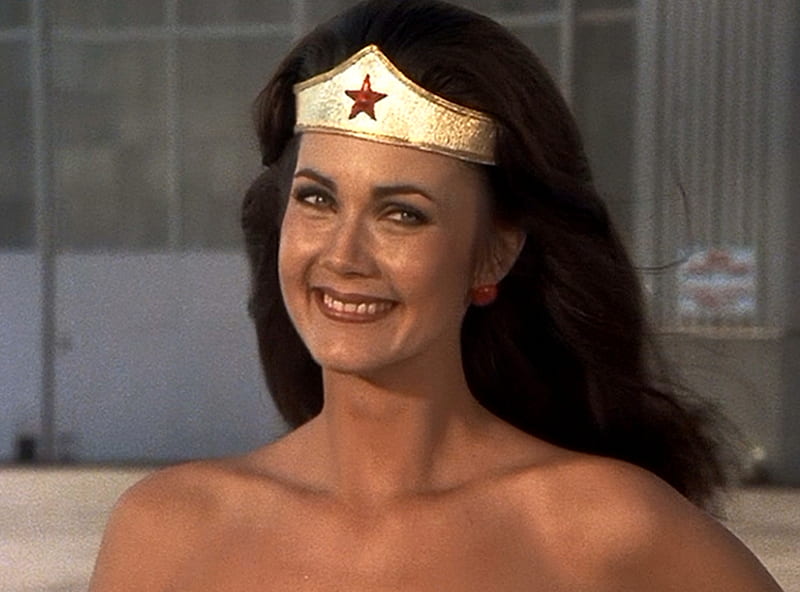 Lynda Carter, Wonder Woman, smile, WW, HD wallpaper