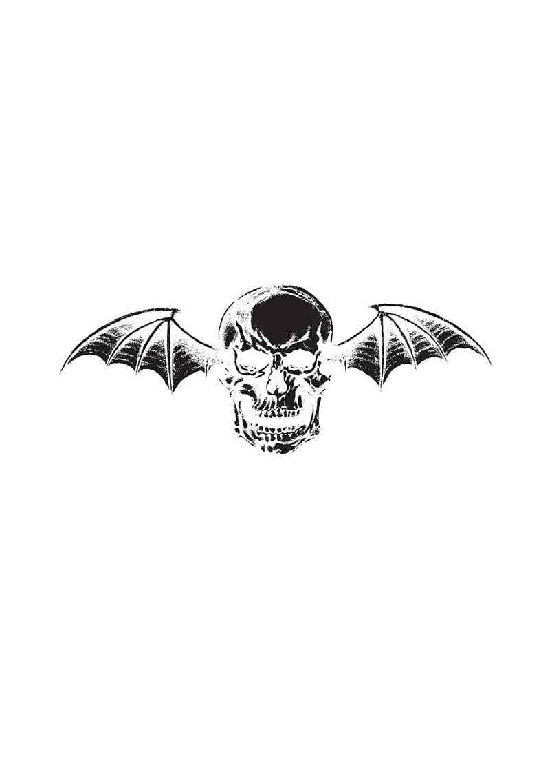 Avenged Sevenfold, metal, rock, music, deathbat, HD phone wallpaper