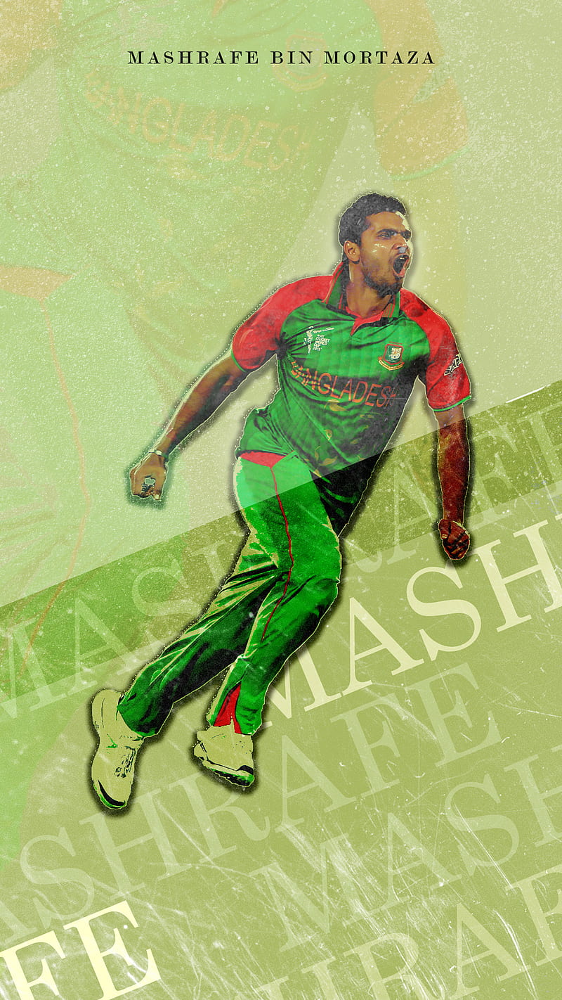 Mashrafe Bin Mortaza, bangladesh, bat, bowler, cricket, pacer, HD phone wallpaper