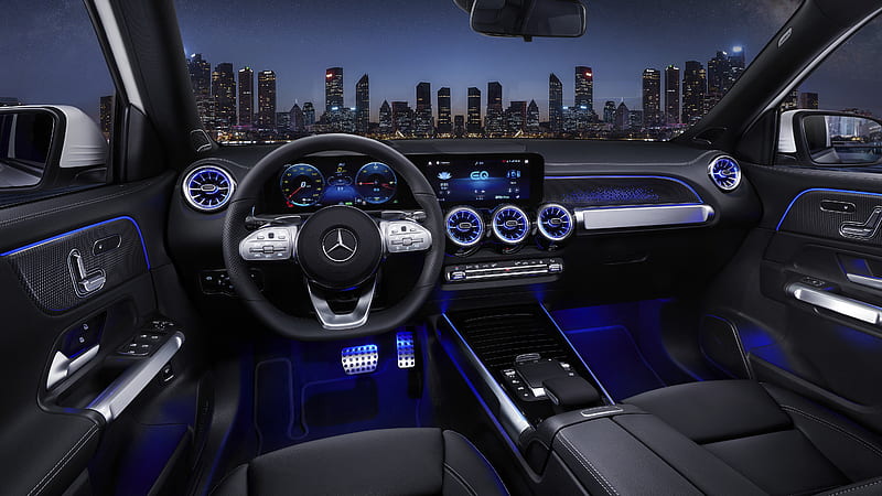 Mercedes-Benz EQB 350 4MATIC AMG Line 2021 Interior, HD wallpaper