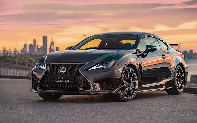 Lexus Rc F Track Edition 2019 Black Sports Coupe Sunset New Black Rc F Hd Wallpaper Peakpx