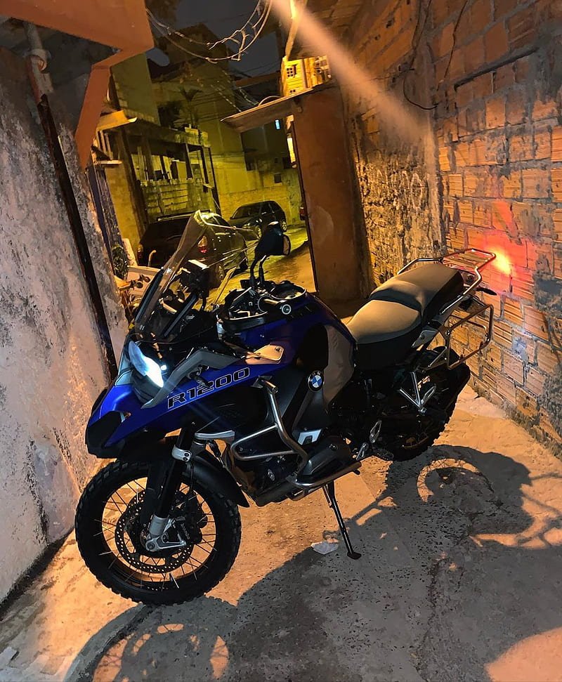 MX Bikes - FUI COM A BMW R1200 NA RUA DO GRAU 