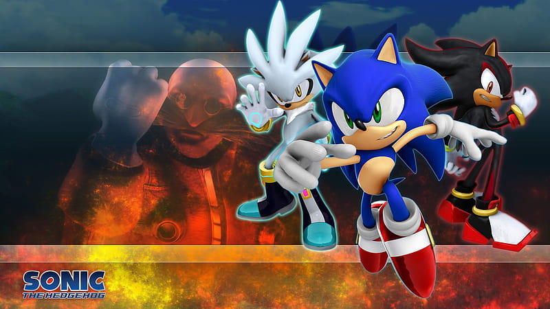silver, sonic, shadow Picture #63441356