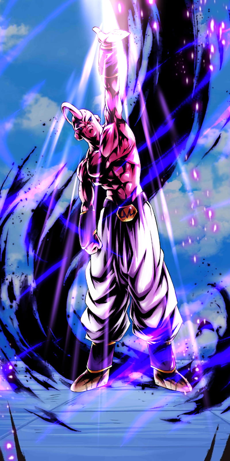 Majin Buu Super, dragon ball, dragon ball legends, HD phone wallpaper