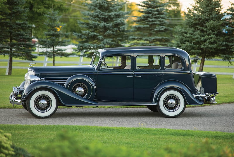 1935 Buick Series 60 Sedan, Series 60, Old-Timer, Sedan, Buick, Car, HD wallpaper
