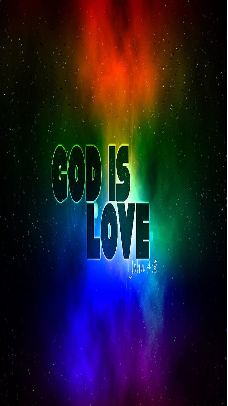 God is Love, heaven, religion, HD phone wallpaper | Peakpx