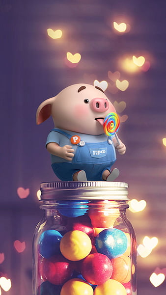 Cartoon pig with raised tail for various uses png download - 2080*2004 -  Free Transparent Cartoon Pig png Download. - CleanPNG / KissPNG