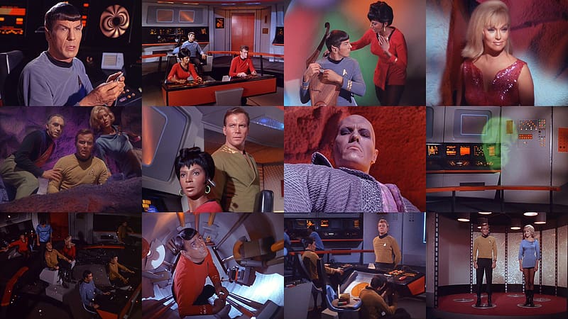 Star Trek, Kirk, TOS, Uhura, Spock, McCoy, Scotty, HD wallpaper
