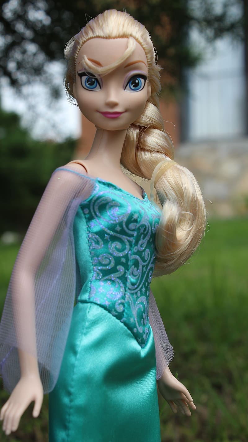 Barbie Princess, Frozen Doll, HD phone wallpaper | Peakpx