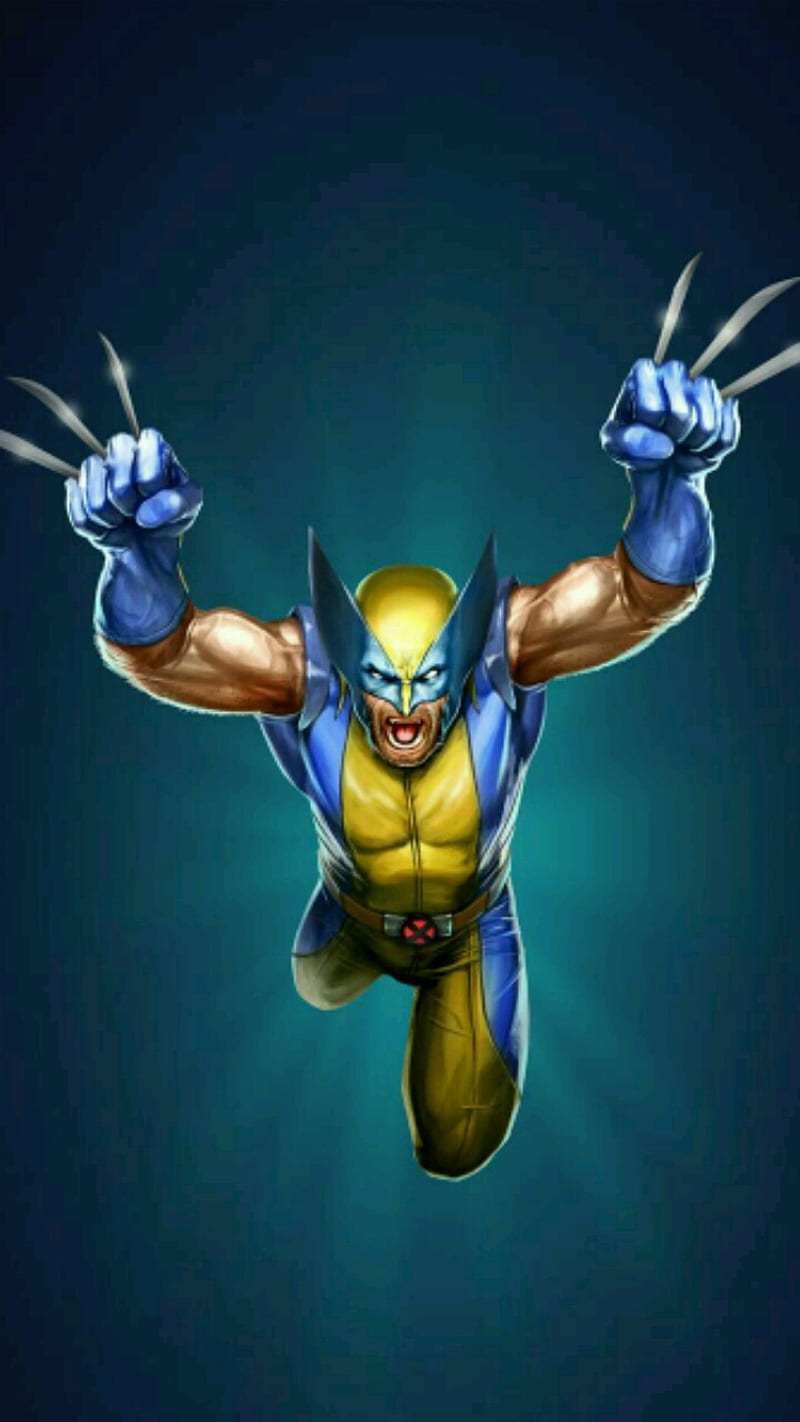 Wolverine, hero, man, marvel, super, xman, HD phone wallpaper