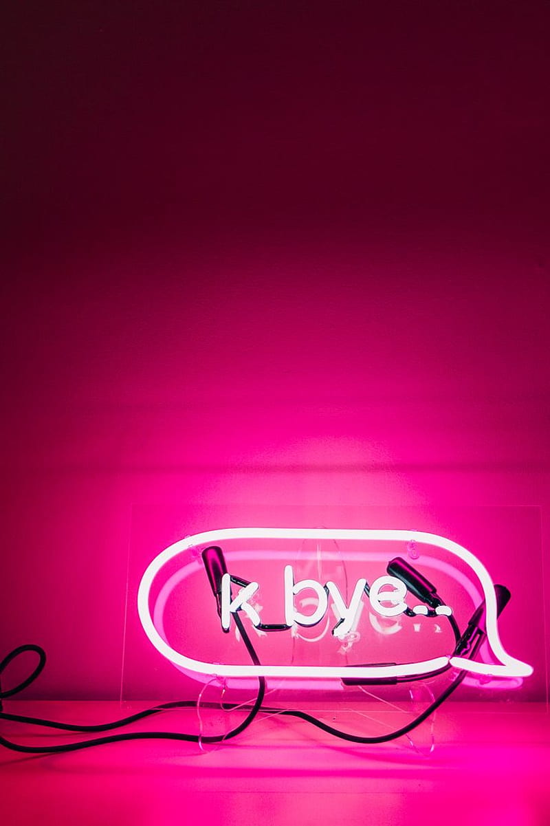 HD pink neon sign wallpapers | Peakpx
