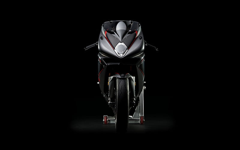 MV Agusta F4 RR, 2016, darkness, superbikes, HD wallpaper