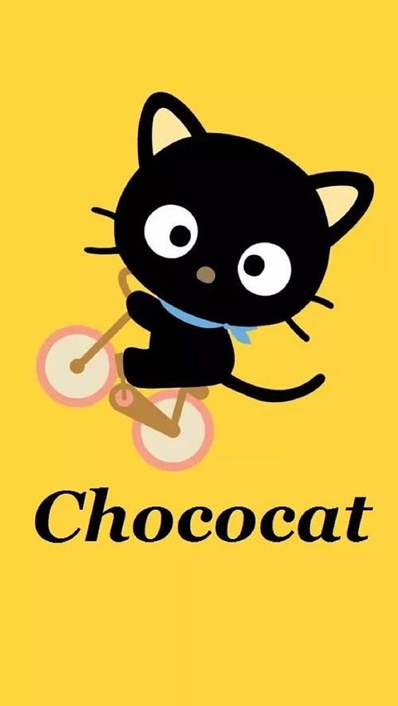 Chococat, dibujos animados, gato, Fondo de pantalla de teléfono HD | Peakpx