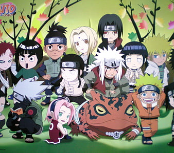 Naruto Uzumaki and Friends 2560x1440 HDTV Wallpaper