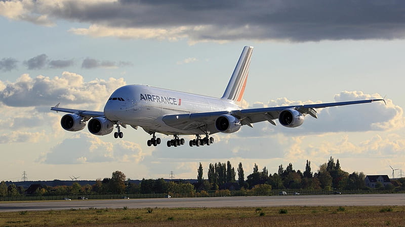 Airbus A380 Air France, A380, Plane, Airlines, France, Air, Airbus, HD  wallpaper | Peakpx