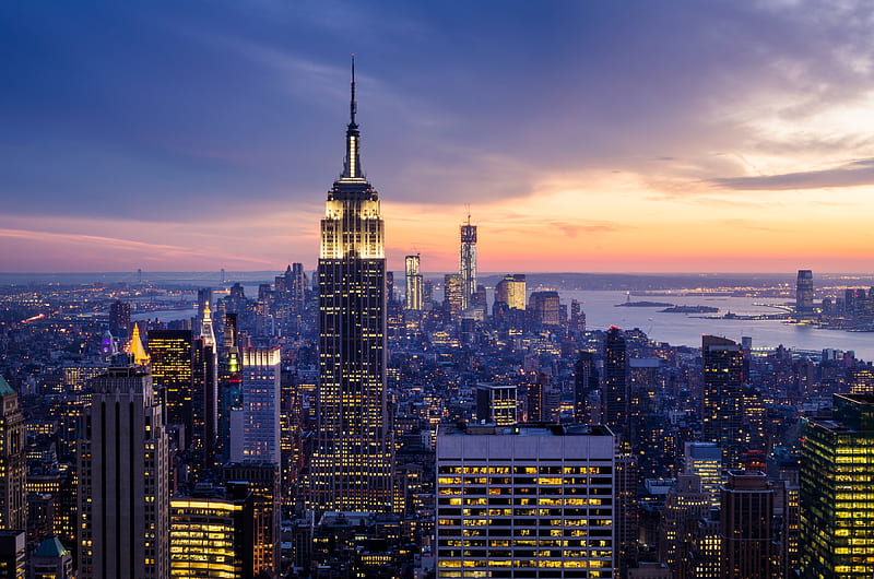 Empire state, city, HD wallpaper | Peakpx