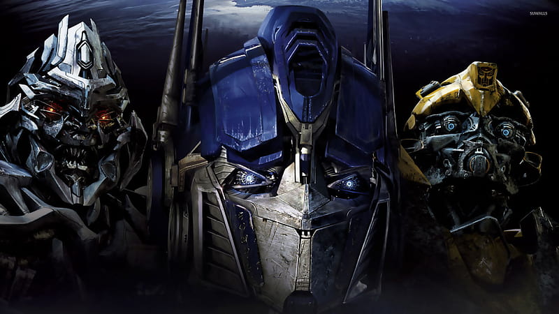 Megatron, Optimus Prime and Bumblebee - Transformers - Movie, HD wallpaper