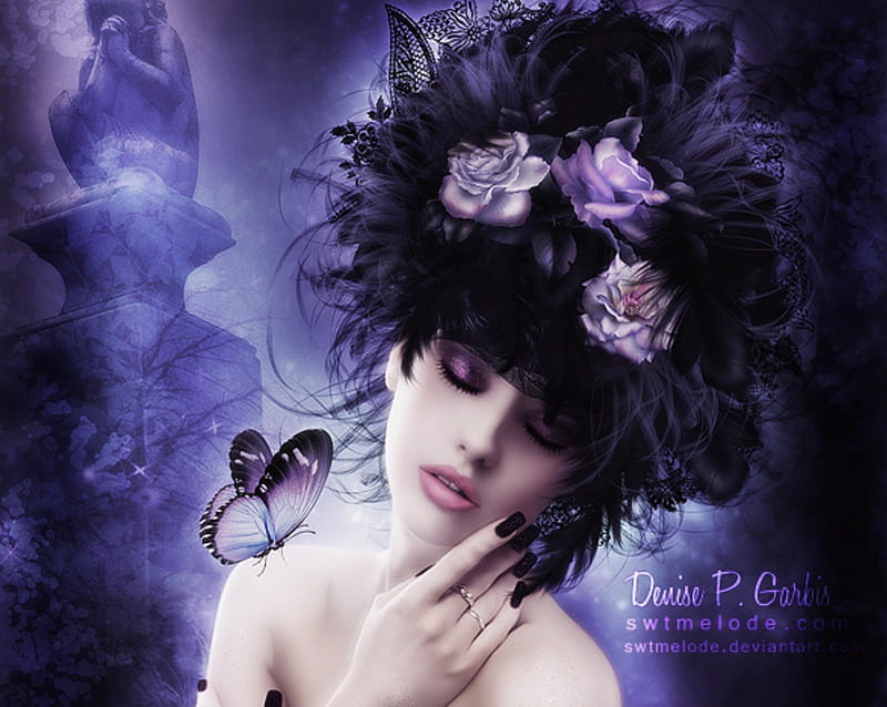 ✫Night Whisper of the Heart✫, pretty, dress, softness beauty, bonito,  digital art, HD wallpaper | Peakpx