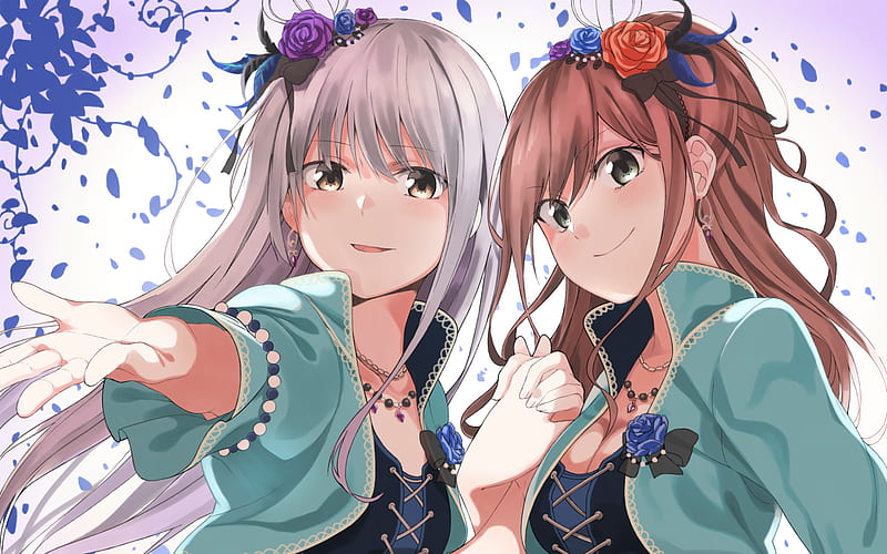 Lisa Imai, Yukina Minato, manga, artwork, BanG Dream, HD wallpaper