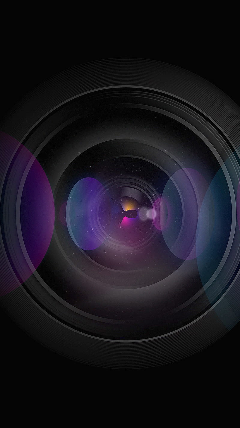 Camera Lens, cameras, canon, logo, minimal, minimalism, HD phone wallpaper