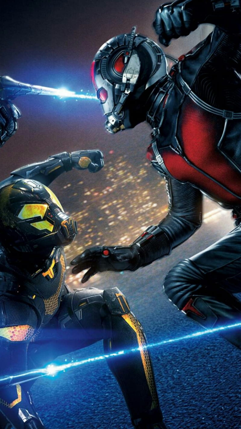 Antman Yellow Jacket, ant, avenger, avenger infinity war, marvel, movies, new, , yellow jacket, HD phone wallpaper