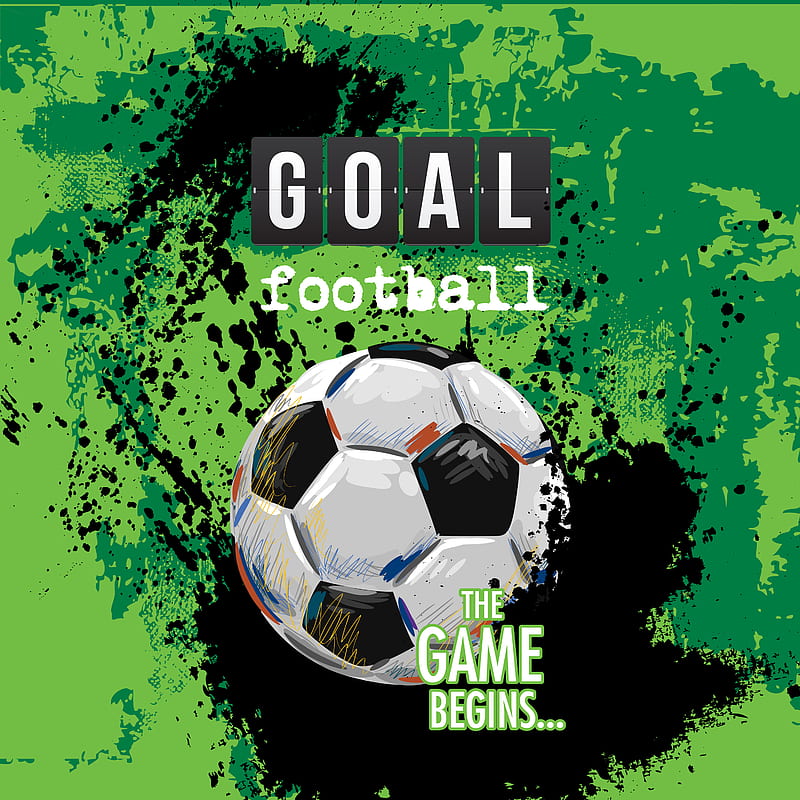 goal football green, adrenaline, ball, champion, game, play, soccer, sport, HD phone wallpaper