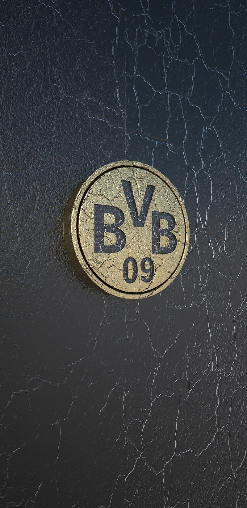 BVB 09, fussball, bvb, logo, football, HD phone wallpaper