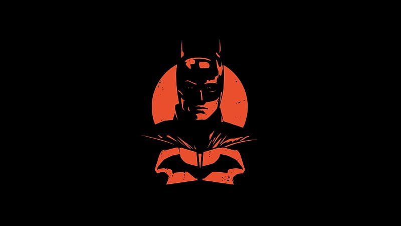 The Batman 2021 Minimalism , the-batman, batman, superheroes, artwork, minimalism, HD wallpaper