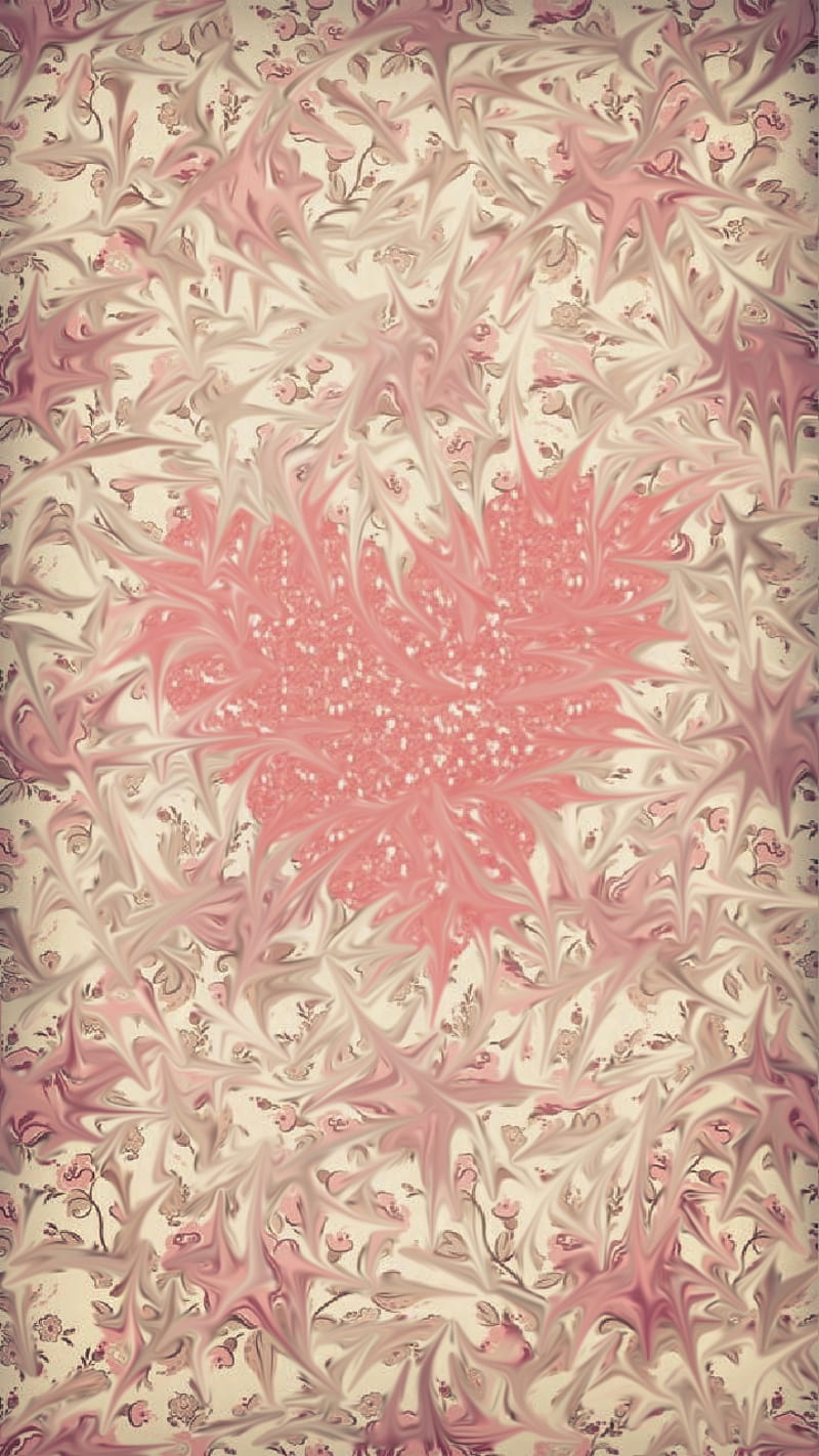 Secret Heart, antique, chic, love, pastel, pink, romantic, roses, shabby, victorian, HD phone wallpaper