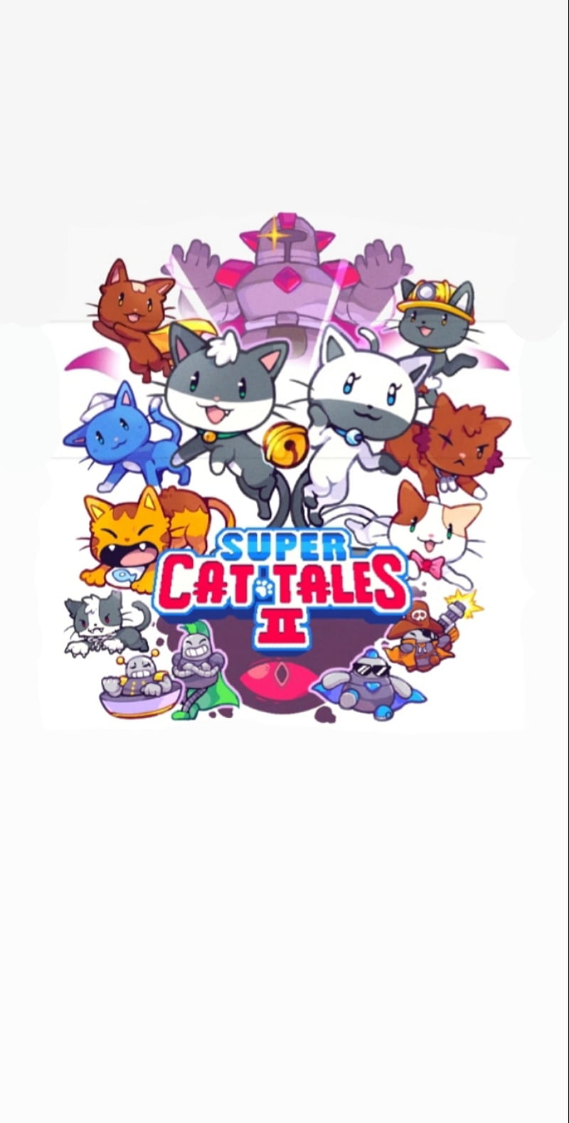 SUPER CAT TALES 2 , cat game, super cat tales 2, HD phone wallpaper