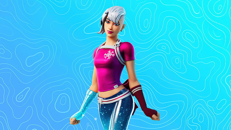 Fortnite Frosted Flurry, HD wallpaper