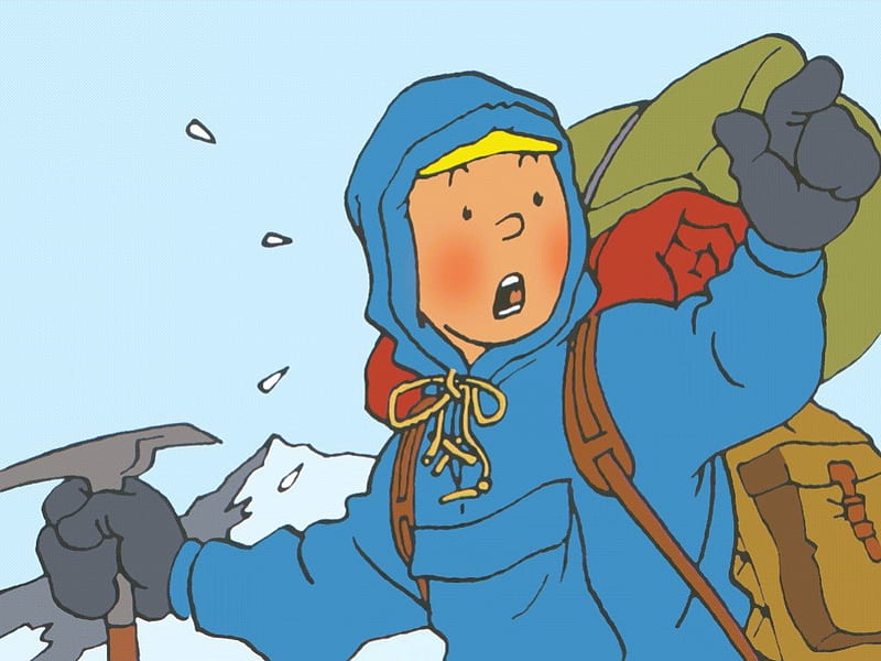 Tintin au Tibet, cartoons, tintin, herge, cartoon, snowy, cold, mountain,  comic, HD wallpaper | Peakpx
