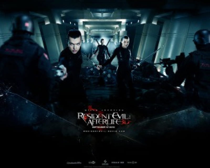 Resident Evil Afterlife, Resident Evil, Horror, Afterlife, Horror Movies, HD wallpaper