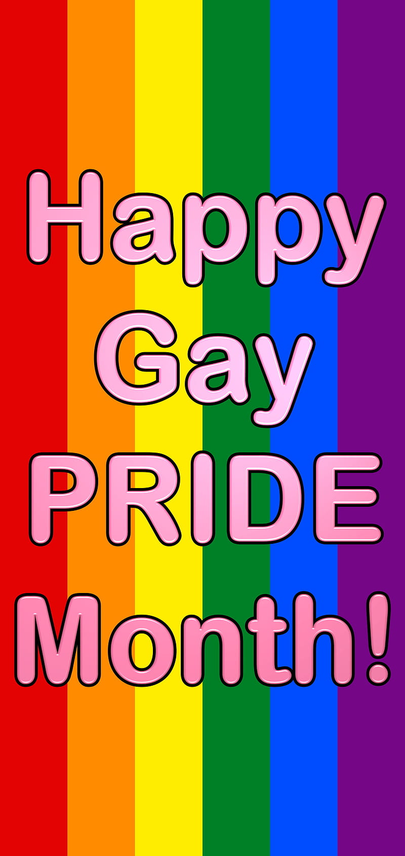 Gay PRIDE Month, happy, lgbt, HD phone wallpaper