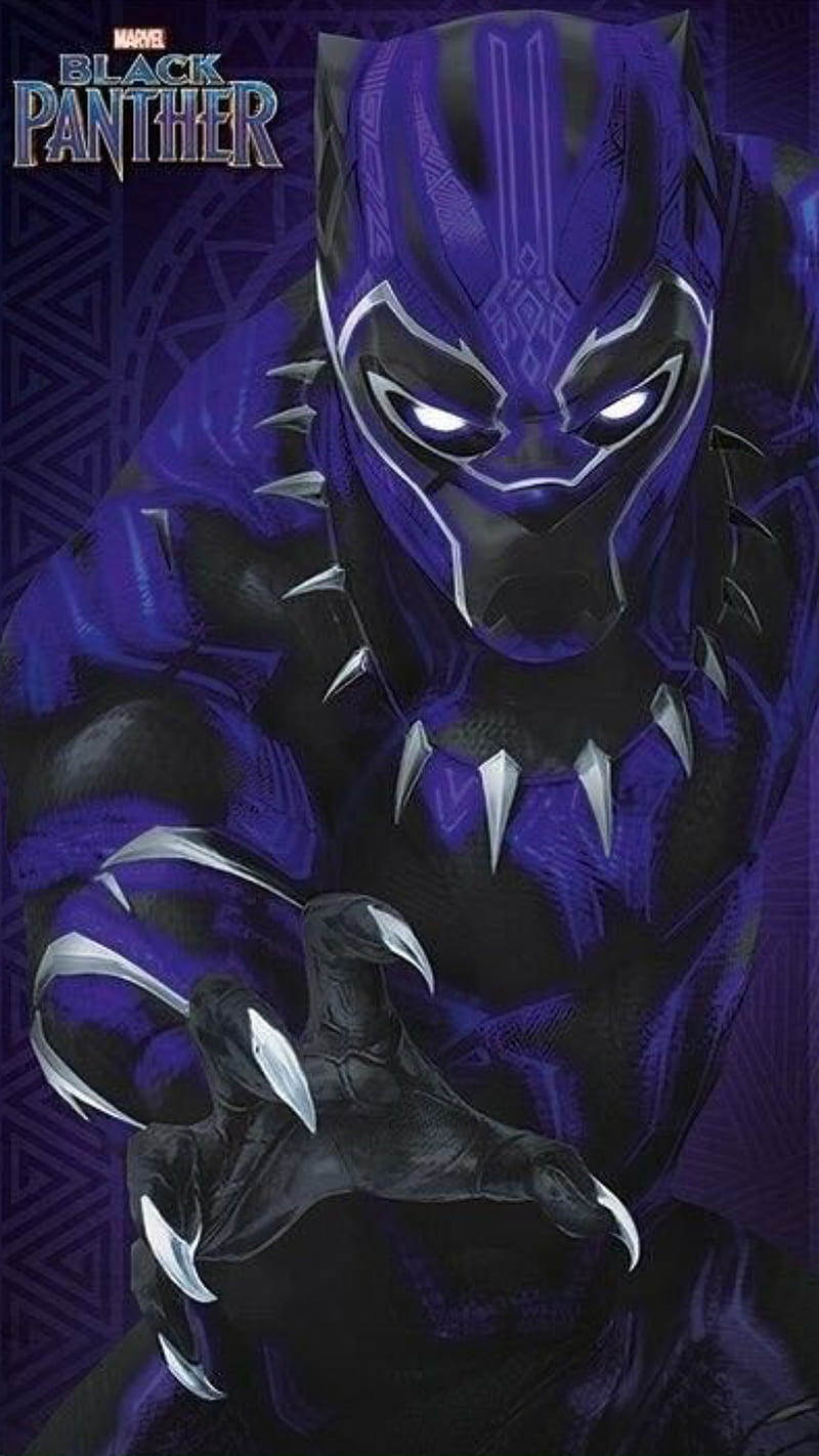 Black panther, hero, marvel, movie, super, HD phone wallpaper