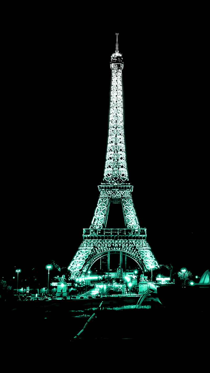 Turquoise Paris Eiffel Tower Paris Turquoise Hd Phone Wallpaper Peakpx