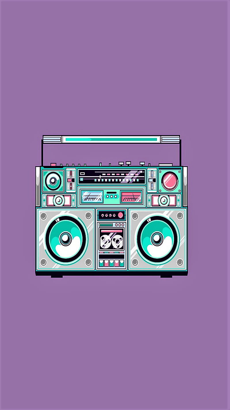 cassette player, music, radio cassette player, HD phone wallpaper