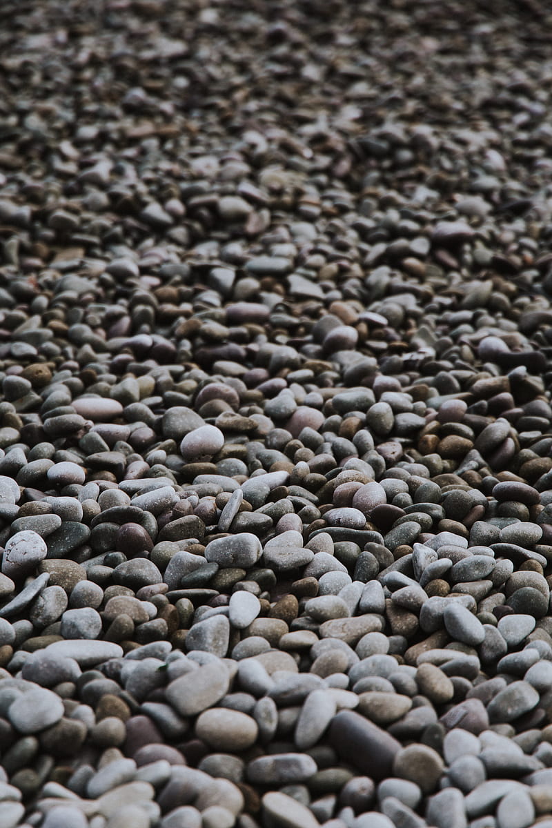 stones, pebbles, gravel, coast, HD phone wallpaper