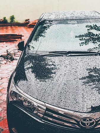 HD wallpaper toyota grande black corolla drops logo pakistan rain super toyota corolla toyota grande thumbnail