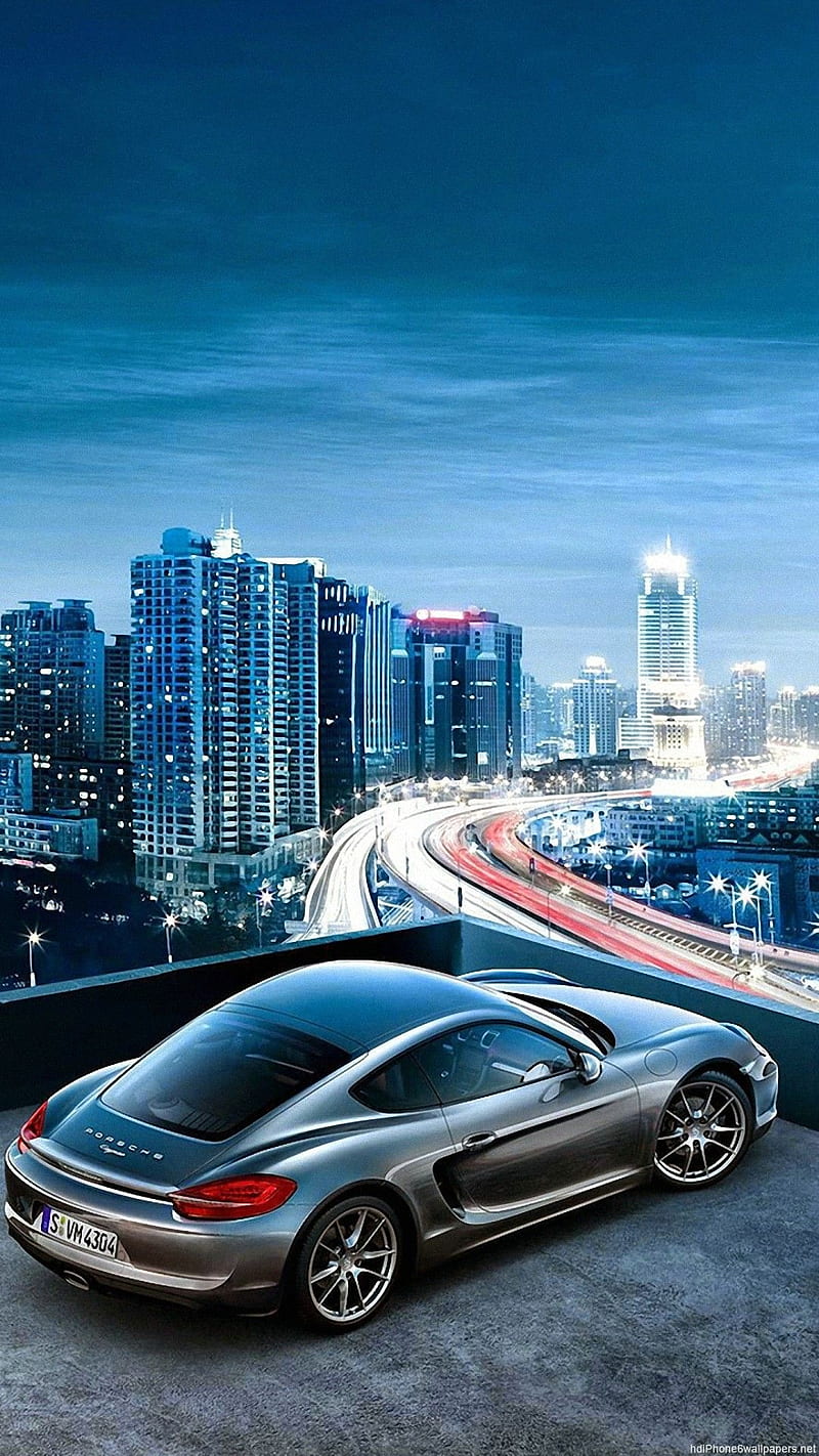 Porsche car sky city view iphone 6 . Android cars, Car iphone, New car,  Vertical Cars, HD phone wallpaper | Peakpx