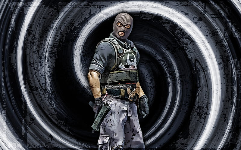 Enforcer gray grunge background, CSGO agent, Counter-Strike Global  Offensive, HD wallpaper | Peakpx