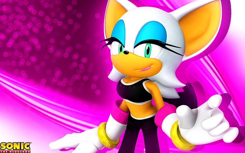 Video Game, Rouge The Bat, Sonic Riders, Sonic, HD wallpaper