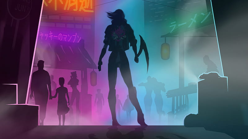 Cyberpunk 2077 Retro Art, HD wallpaper