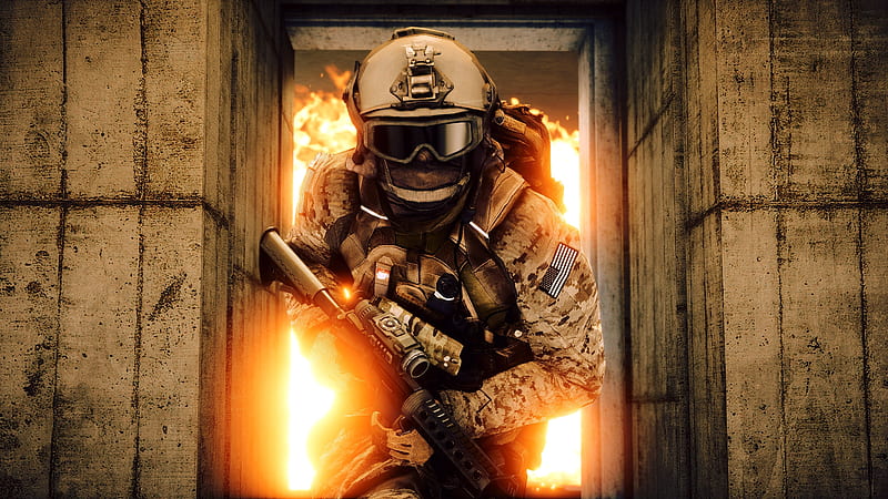 Battlefield IV, special forces, US, Battlefield 4, HD wallpaper